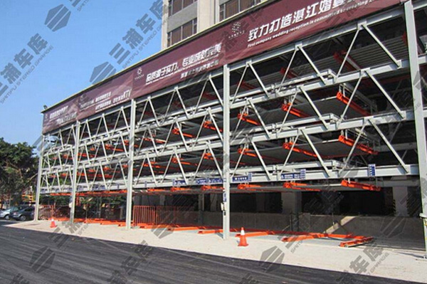 ​广东湛江环球酒店立体车库