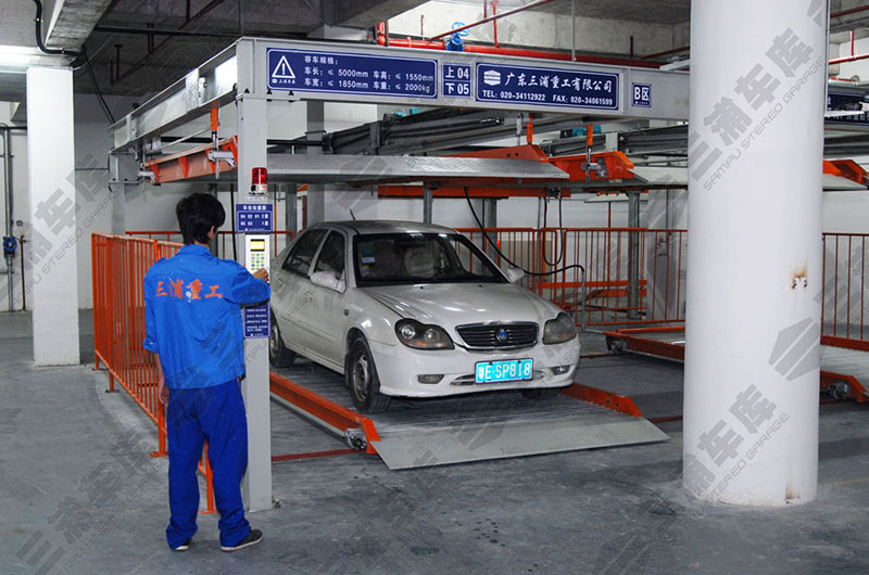 广东惠阳御景华庭立体车库